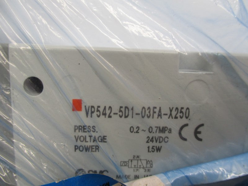 SMC VP542-5D1-03FA-X250 24VDC NSMP