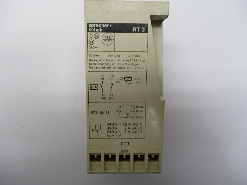 SPRECHNER+SCHUH RT3-U 110V UNMP