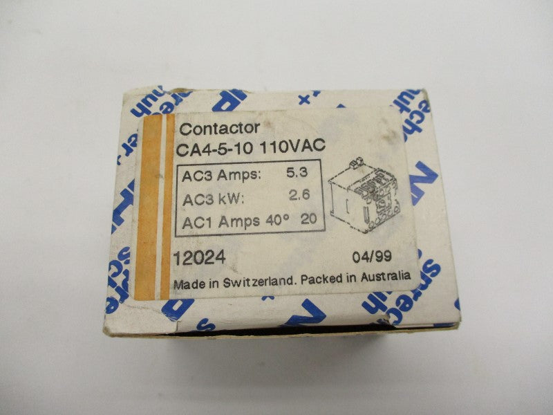 SPRECHER+SCHUH CA4-5-10 110VAC 110/120V NSMP