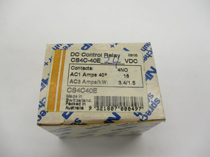 SPRECHER+SCHUH CS4C-40E-24VDC 24V 16A NSMP