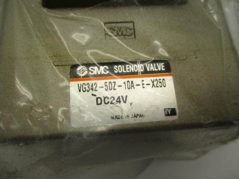 SMC VG342-5DZ-10A-E-X250 24VDC NSMP
