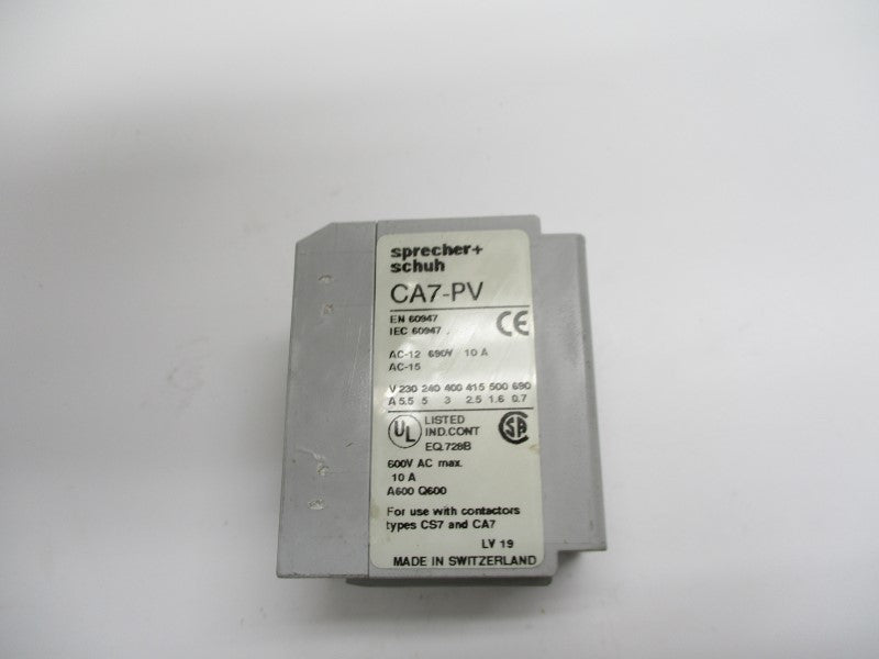 SPRECHNER+SCHUH CA7-PV-11 UNMP