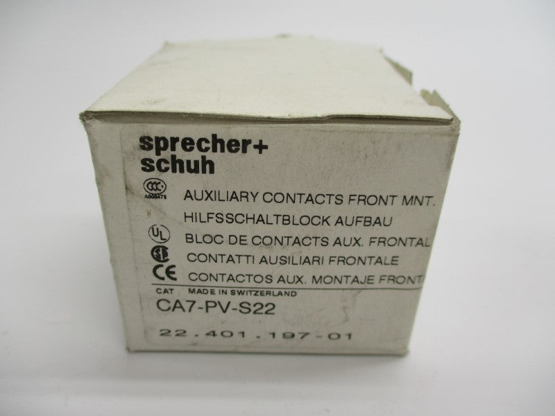 SPRECHNER+SCHUH CA7-PV-S22 NSMP