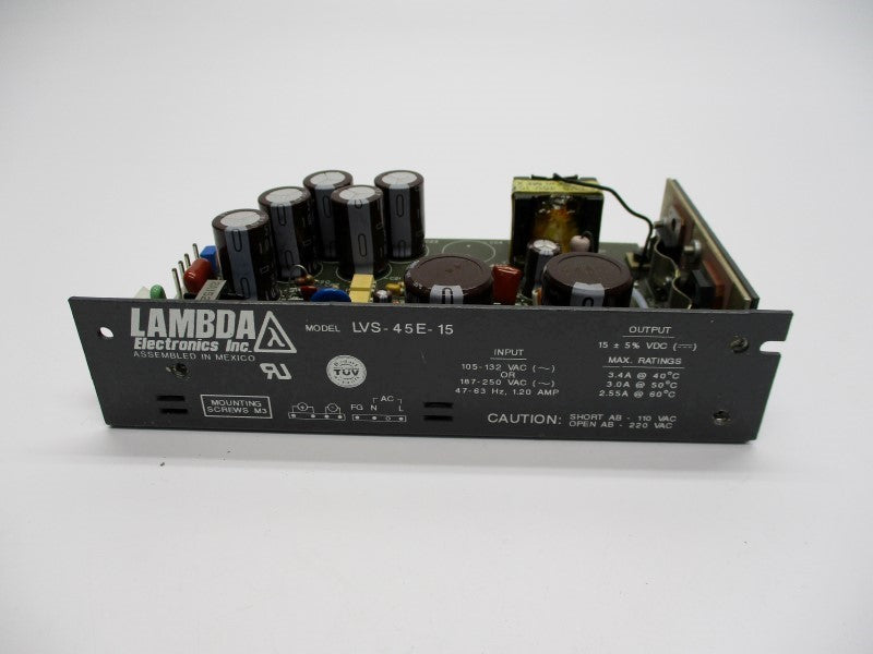 LAMBDA ELECTRONICS LVS-45E-15 UNMP