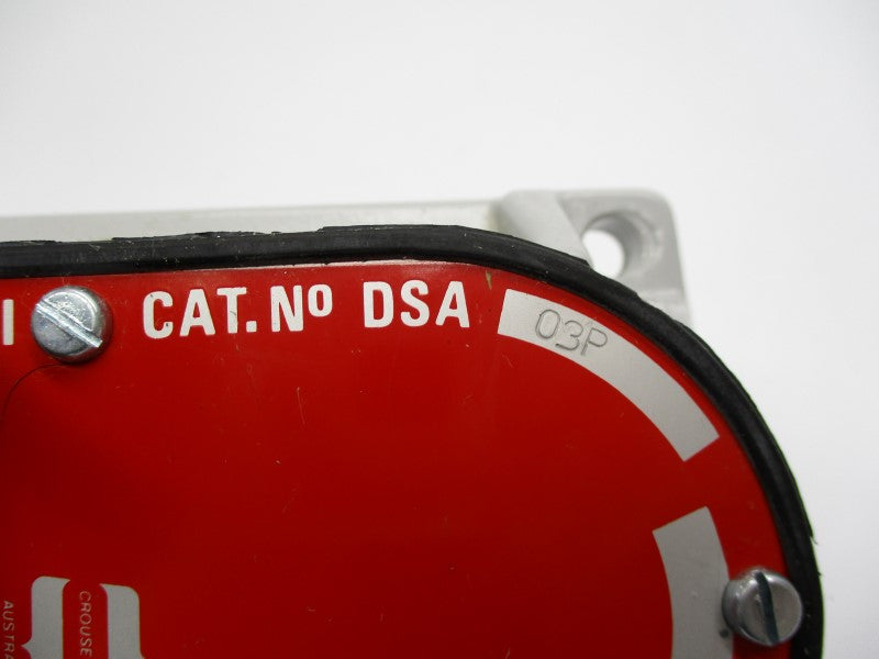 CROUSE-HINDS DSA03P 6A 250VAC NSMP