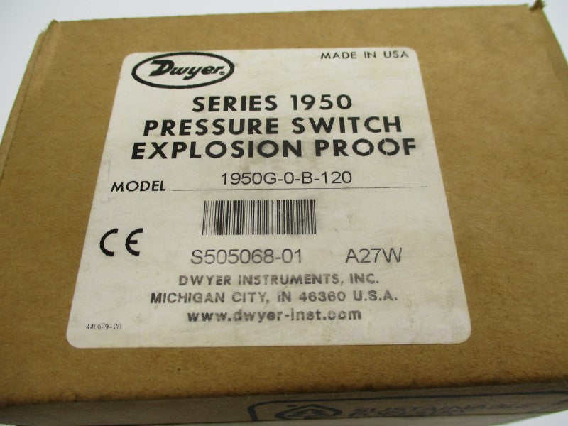 DWYER 1950G-0-B-120 NSFS