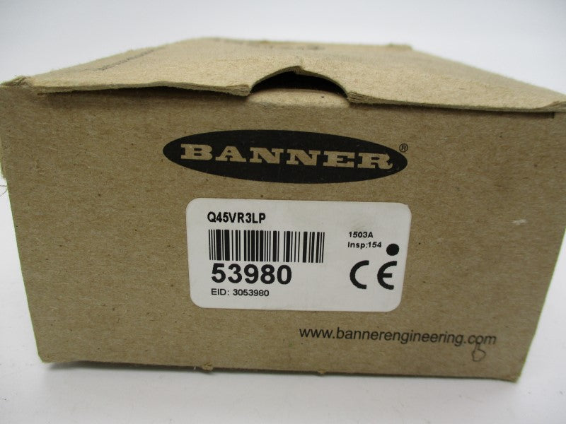 BANNER ENGINEERING Q45VR3LP 53980 NSMP