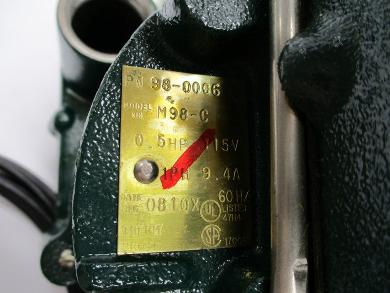 ZOELLER 2P550A NSMP