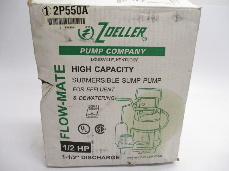 ZOELLER 2P550A NSMP