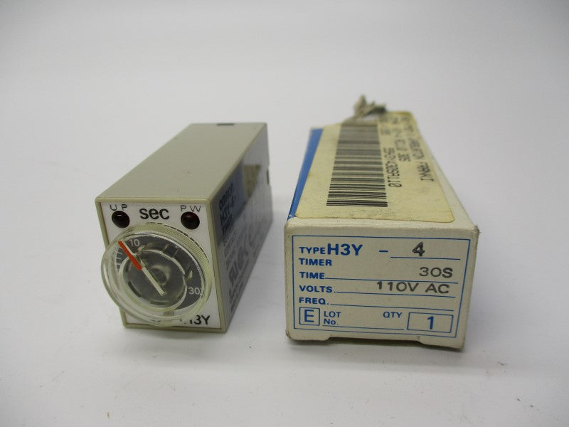 OMRON H3Y-4-30S 110VAC NSMP