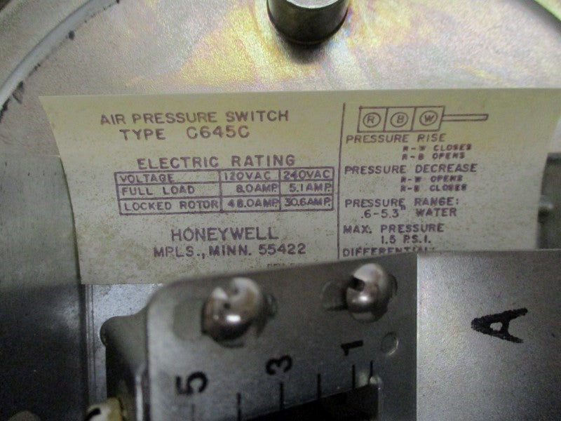 HONEYWELL C645C1020 UNMP