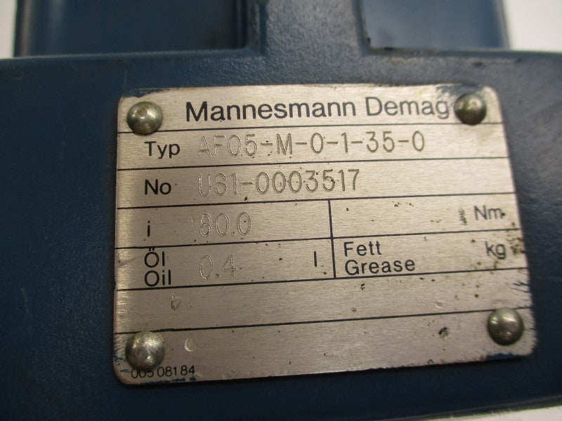 DEMAG AF05-M-0-1-35-0 (AS PICTURED) NSNP