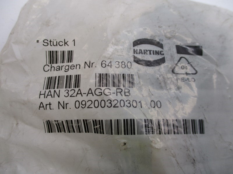 HARTING 09200320301 HAN32A-AGG-RB NSMP