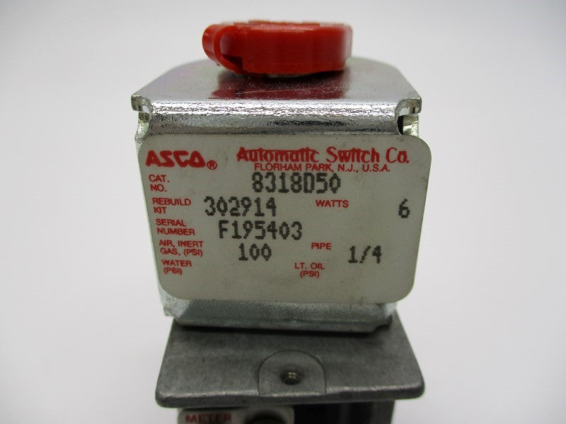 ASCO 8318D50 (AS PICTURED) NSMP