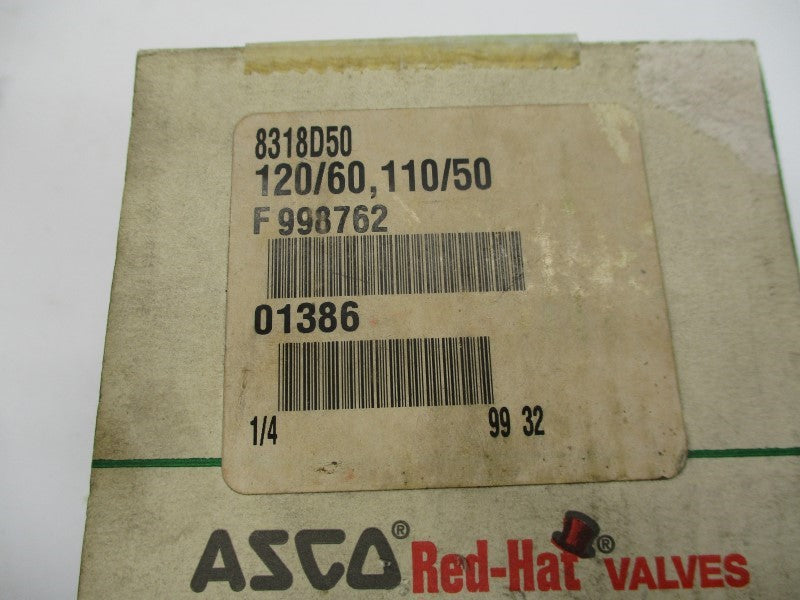 ASCO 8318D50 (AS PICTURED) NSMP