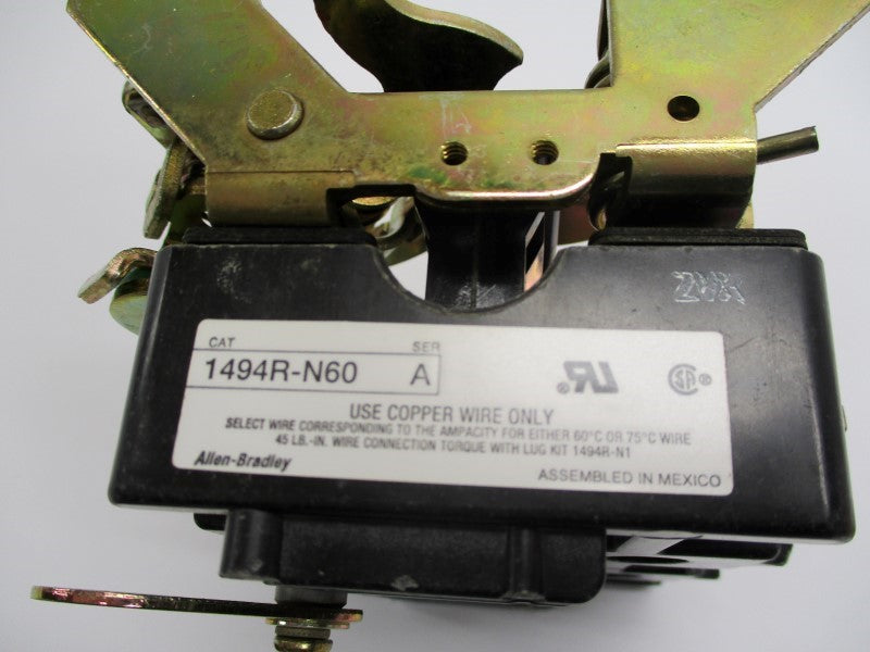 ALLEN BRADLEY 1494R-N60 SER. A (AS PICTURED) NSNP