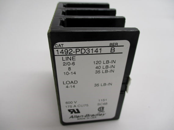 ALLEN BRADLEY 1492-PD3141 SER. C (AS PICTURED) NSMP