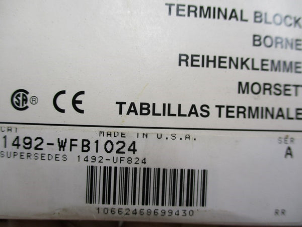 ALLEN BRADLEY 1492-WFB1024 SER. A UNMP