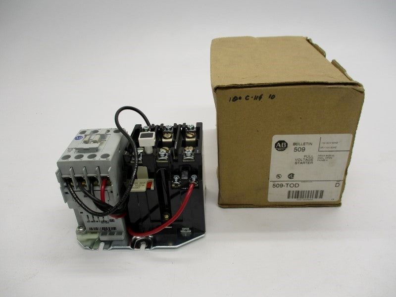 ALLEN BRADLEY 509-TOD SER. D 120V (AS PICTURED) NSMP