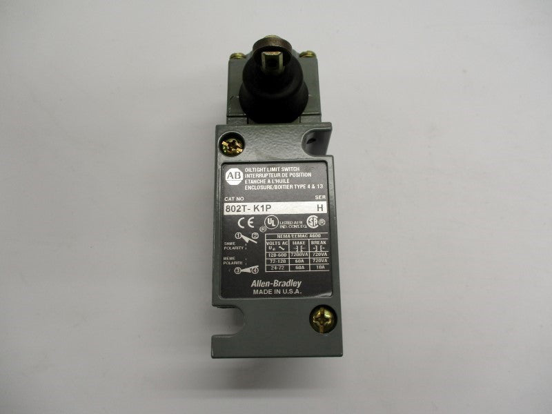 ALLEN BRADLEY 802T-K1P SER. H (AS PICTURED) UNMP