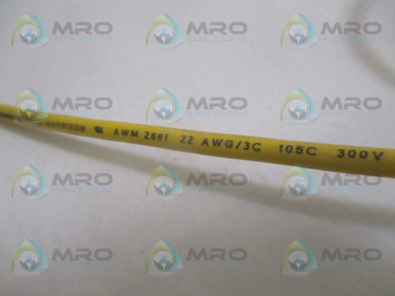 DANIEL WOODHEAD AWM 2661 22 AWG/3C 300V CABLE * NEW NO BOX*