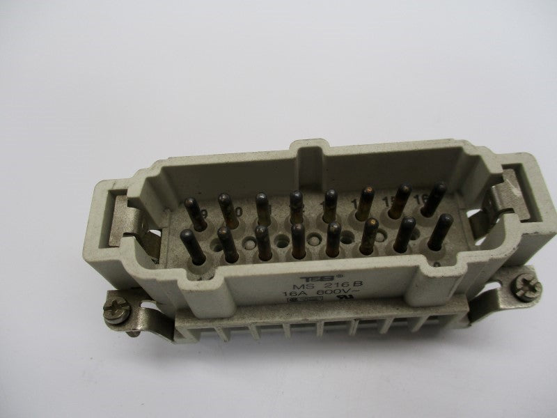 THOMAS&BETTS MS216B 16A 600V UNMP