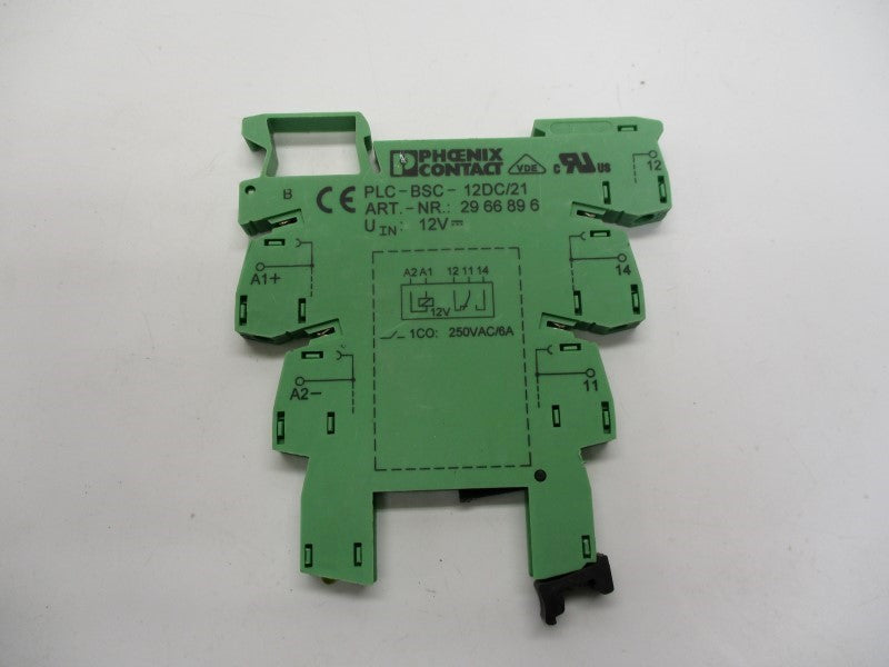 PHOENIX CONTACT PLC-BSC-12DC/21 2966896 12VDC NSNP