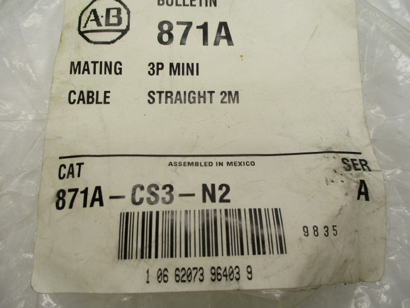 INDUSTRIAL SPARE PART 871A-CS3-N2 SER. A UNMP