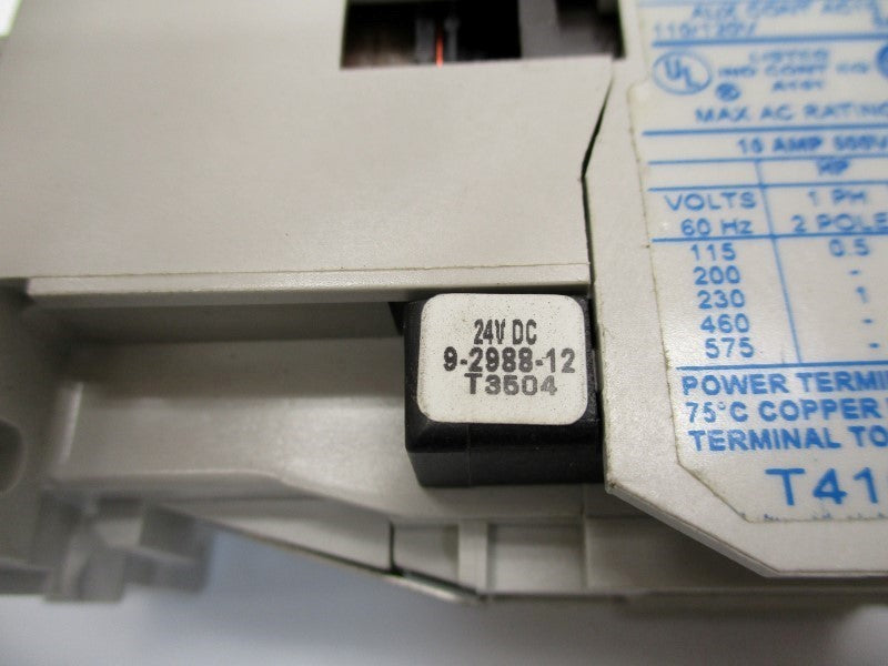 CUTLER HAMMER CE15BNS3 24VDC UNMP