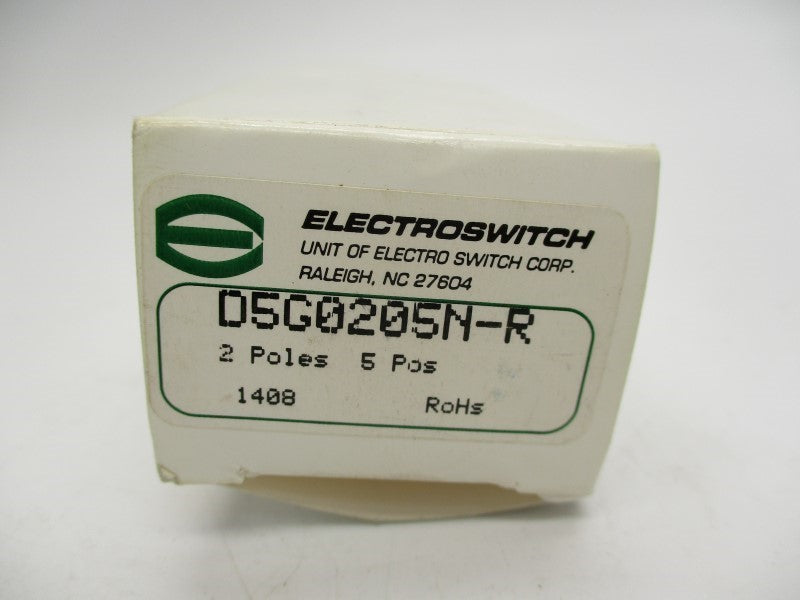 ELECTROSWITCH D5G0205N-R NSMP