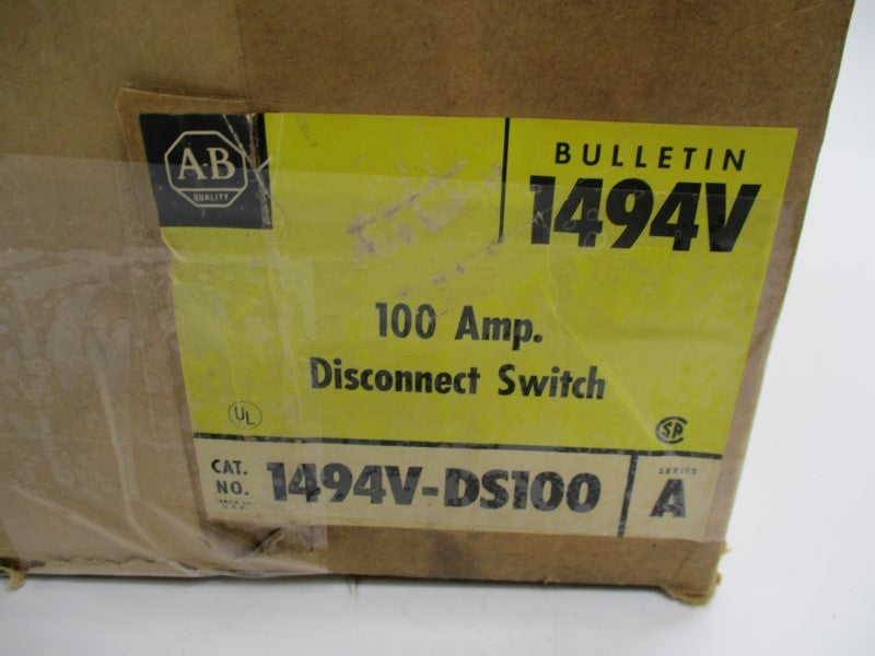 ALLEN BRADLEY 1494V-DS100 SER. A (BR/YL) NSMP