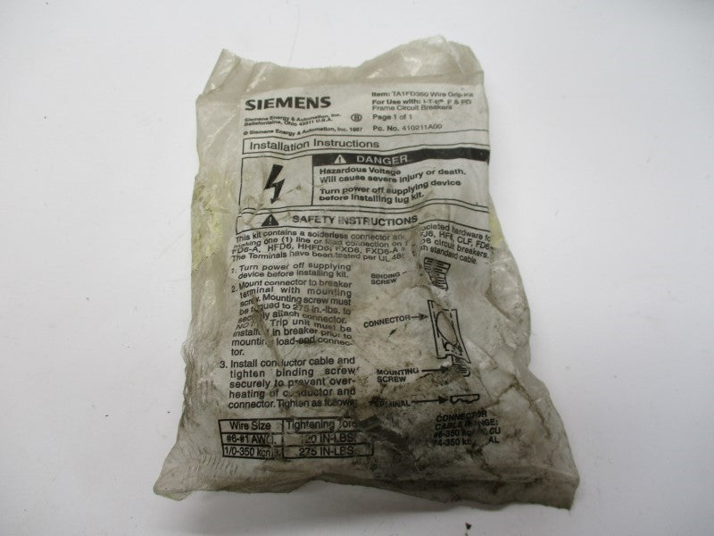 SIEMENS TA1FD350 NSMP