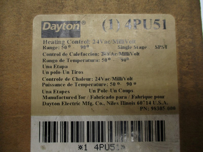 DAYTON 4PU51 NSMP