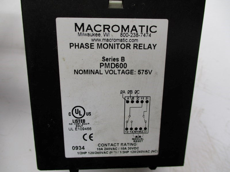 MACROMATIC PMD600 UNMP