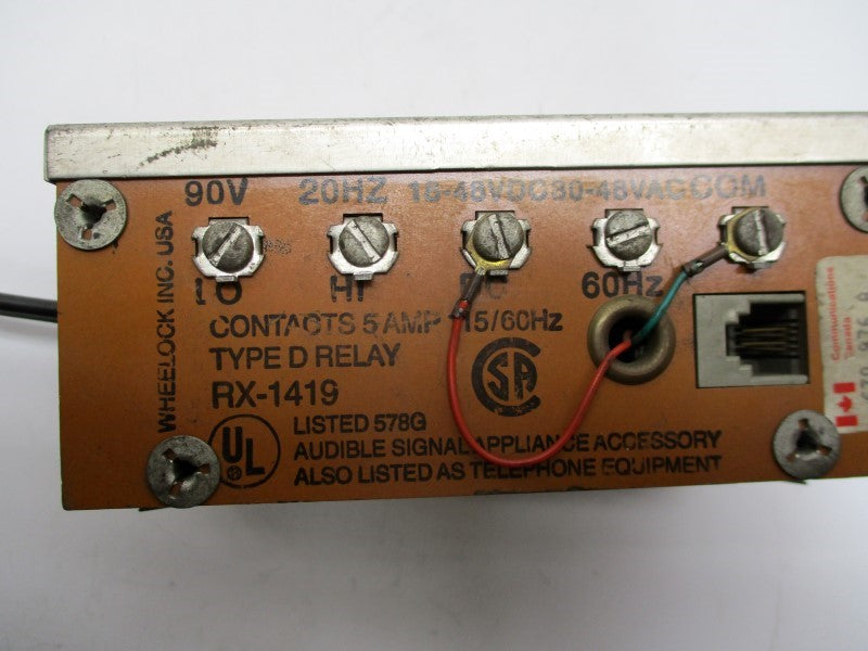 WHEELOCK RX-1419 UNMP