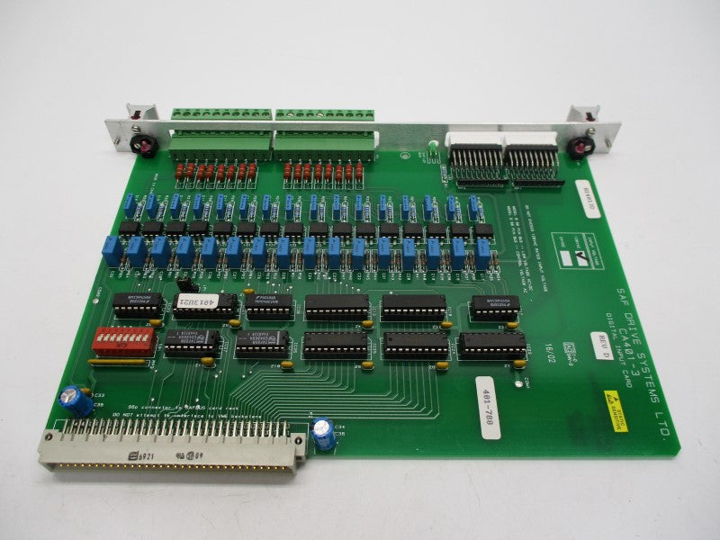 SAF DRIVE SYSTEMS CA401-3 REV. D NSNP