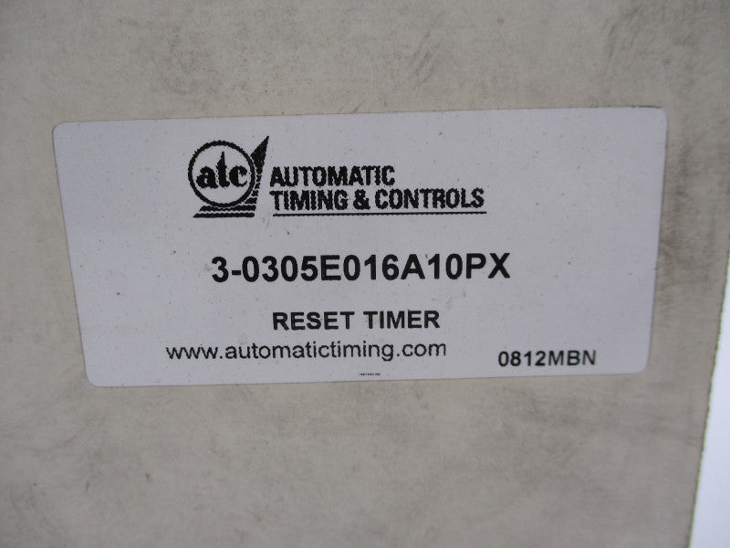 ATC 305E016A10PX 120VAC 10A 0-30MIN NSMP