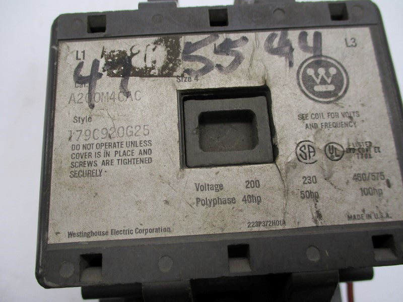 WESTINGHOUSE A200M4CAC UNMP
