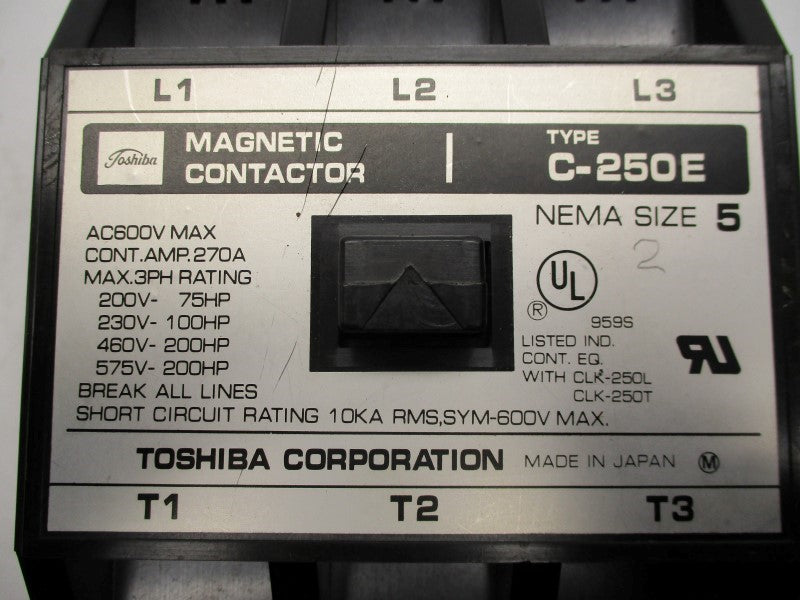 TOSHIBA C-250E 100-120V UNMP