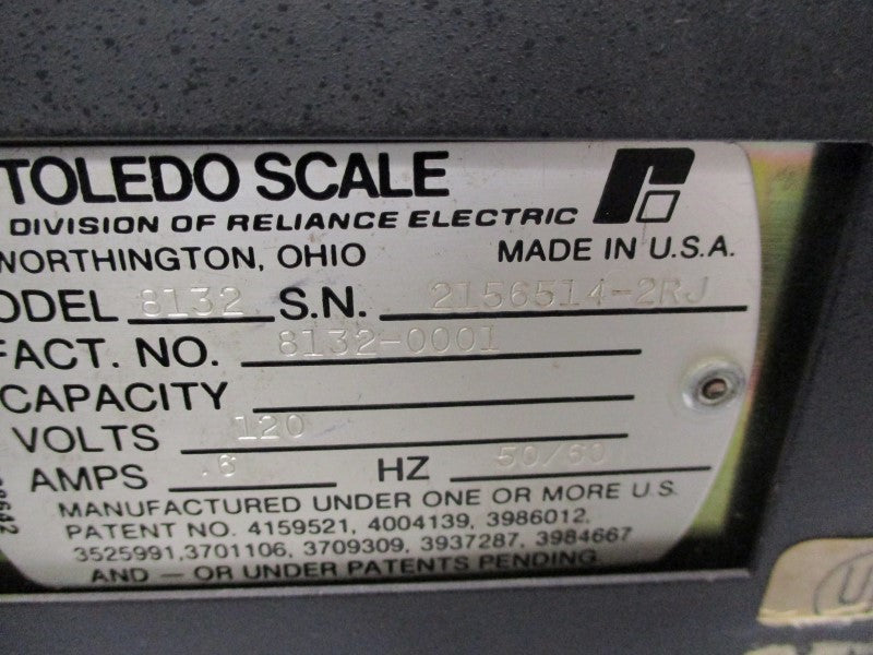 TOLEDO 8132 UNMP