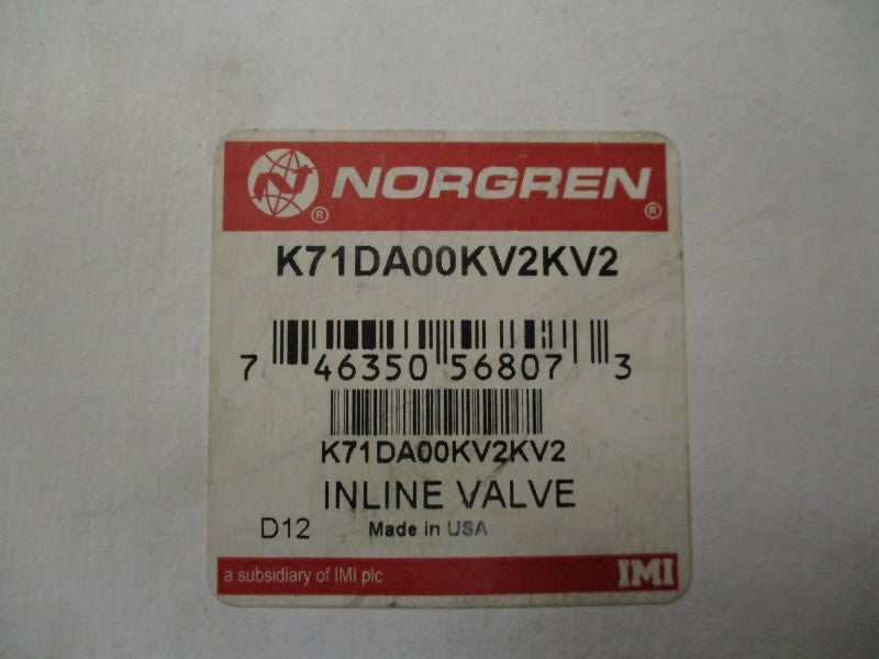 NORGREN K71DA00KV2KV2 NSMP