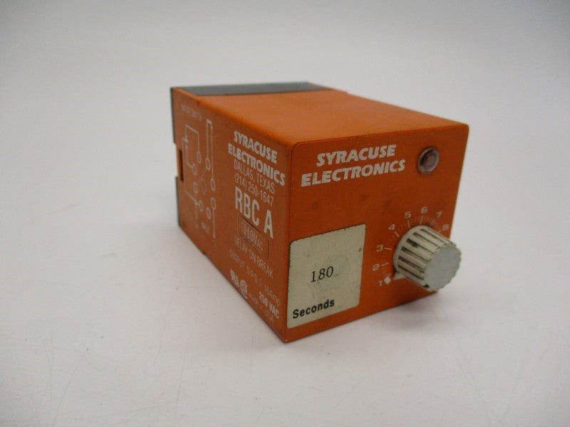SYRACUSE ELECTRONICS RBCA00317 UNMP