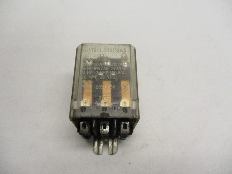DELTROL CONTROLS 166F3PDT 120VAC UNMP