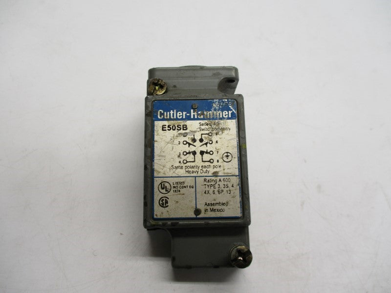 CUTLER HAMMER E50SB UNMP