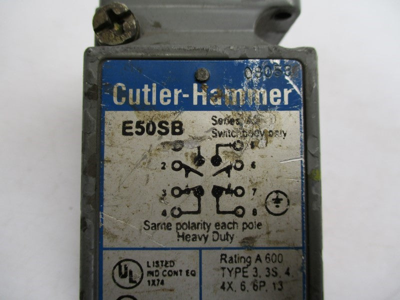 CUTLER HAMMER E50SB UNMP