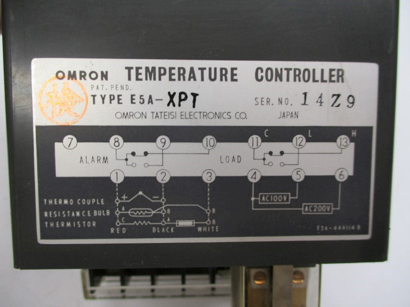 OMRON E5A-XPT NSNP