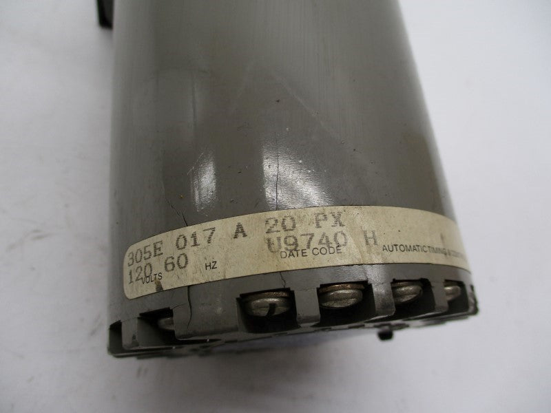 ATC 305E017A20PX 120V 0-60M (AS PICTURED) NSNP