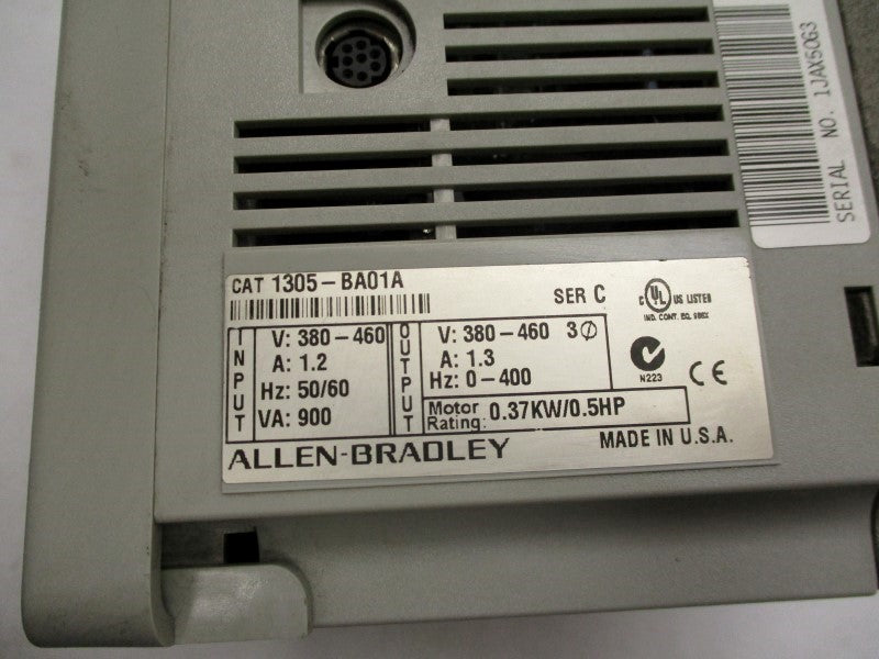 ALLEN BRADLEY 1305-BA01A SER. C NSNP
