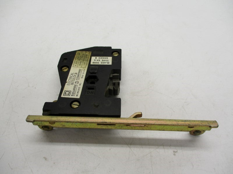 SQUARE D 9999-SX-6 (BLACK)  SER. B 600V UNMP