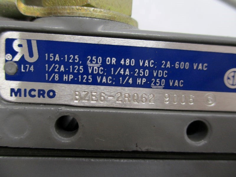 MICROSWITCH BZE6-2RQ62 (GREY) NSNP